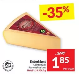Comte fruité Rauwmelkse kaas