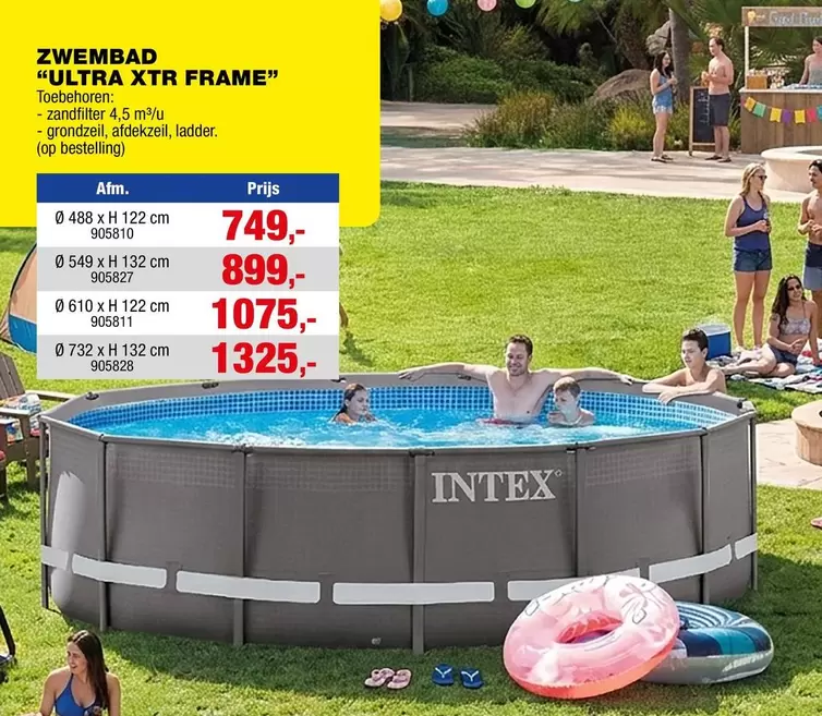 Intex - ZWEMBAD "ULTRA XTR FRAME"