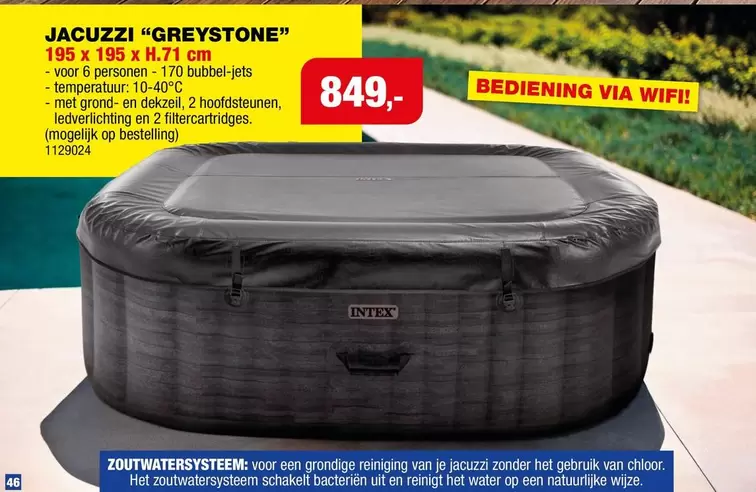 Intex - Jacuzzi "Greystone"