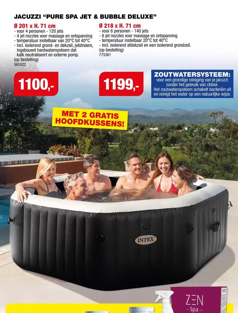 Intex - PURE SPA JET & BUBBLE DELUXE