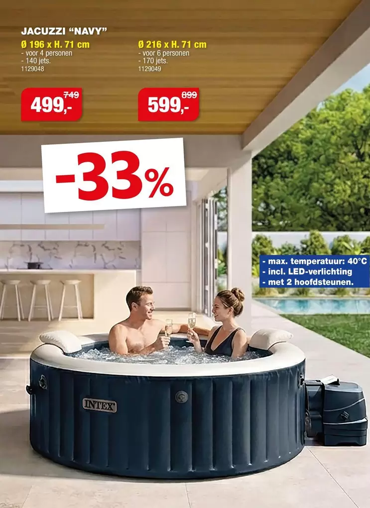 Intex - Jacuzzi "Navy"
