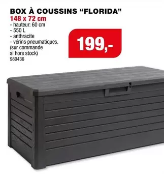 Box - BOX À CUSSSINS "FLORIDA" 980436