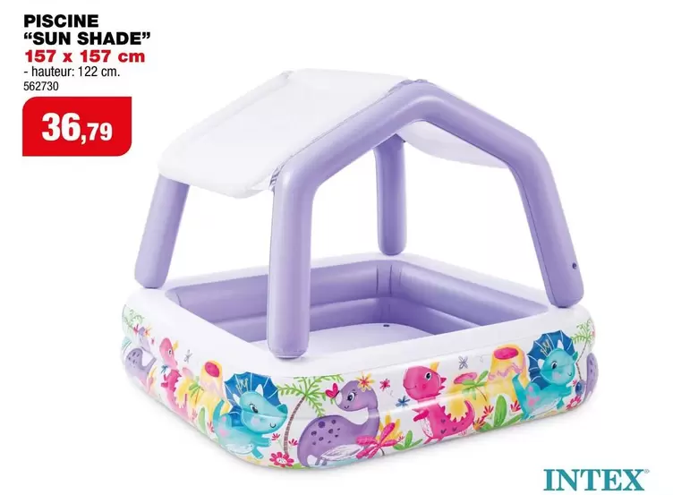 Intex - PISCINE "SUN SHADE"