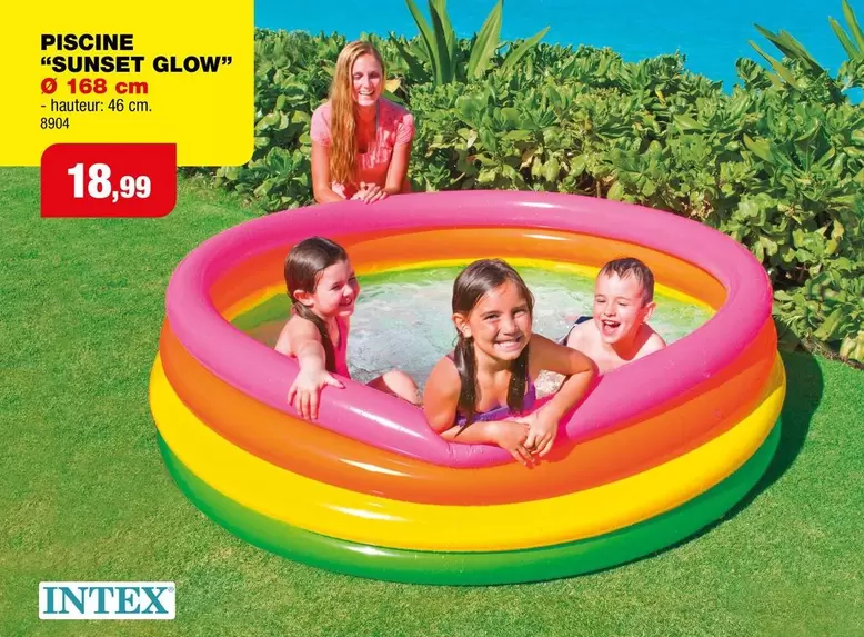 Intex - PISCINE "SUNSET GLOW"