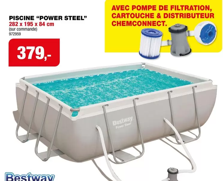 De - PISCINE "POWER STEEL"