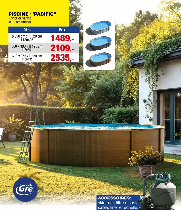 PISCINE "PACIFIC"