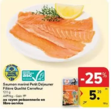 Saumon mariné Petit Déjeuner