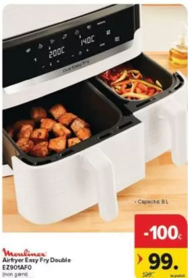 Airfryer Easy Fry Double EZ901AFO