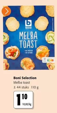 Melba toast