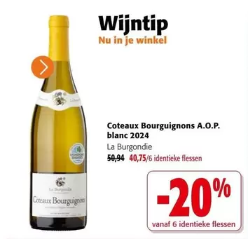 Nu - Coteaux Bourguignons A.O.P. blanc 2024