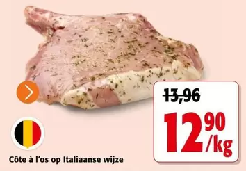 Côte à l'os op Italiaanse wijze