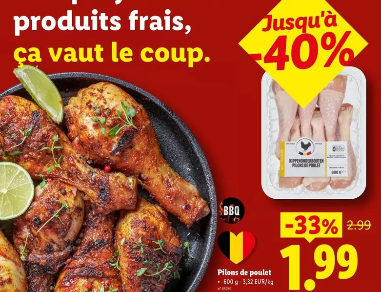 De - Pilons de poulet