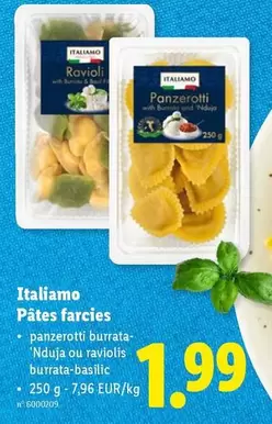 Burrata - Italiamo Ravioli / Panzerotti