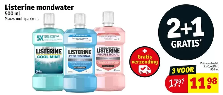 Cool - Listerine mondwater