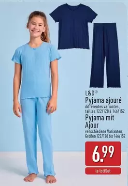 Pyjama ajouré