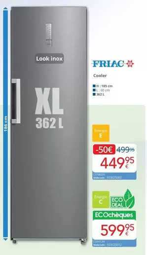 Cooler -  XL 362 L