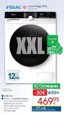 De - Lave-linge XXL WKI26140