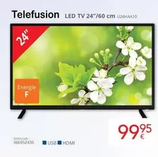 Telefusion LED TV 24"/60 cm U24HAA10