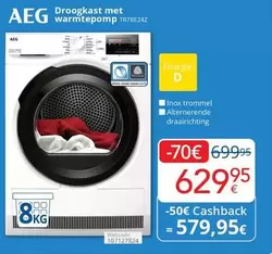 Droogkast met warmtepomp TR78E242