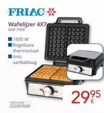 Wafelijzer 4X7 WM-7008