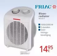 Blaas-radiator VK1017