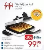 Cool - Wafelijzer 4x7 WA 102A MULTEX