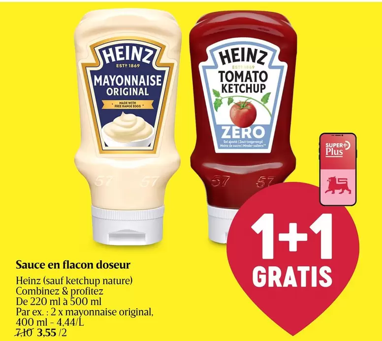 De - Sauce en flacon doseur