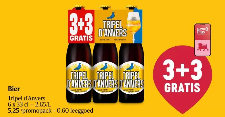 Tripel d'Anvers Bier