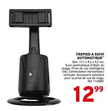 De - TREPIED A SUIVI AUTOMATIQUE