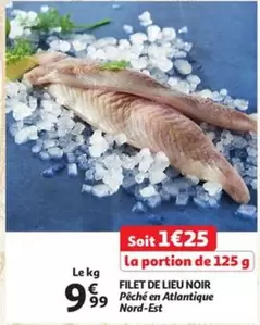 De - FILET DE LIEU NOIR