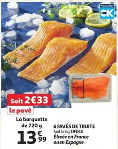 Ok - La barquette de saumon