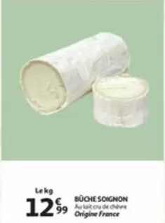 De - Bûche au lait cru de chèvre