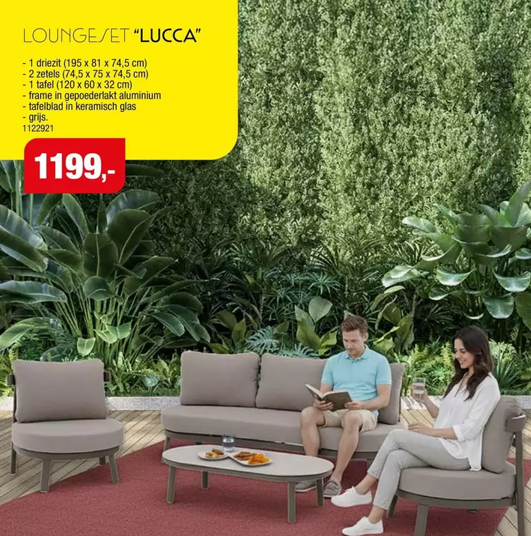 LOUNGESET "LUCCA"