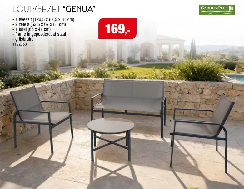 LOUNGE SET "GENUA"