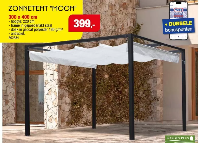 ZONNETENT "MOON"