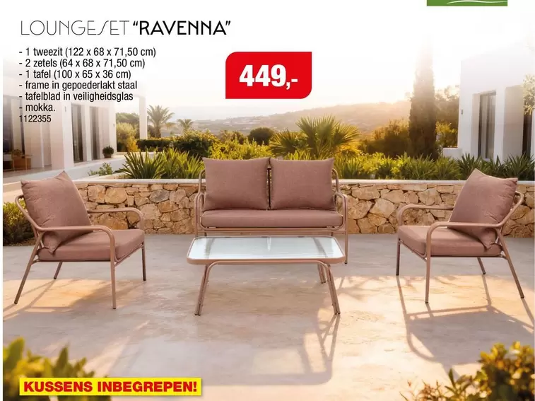 LOUNGE/SET "RAVENNA"