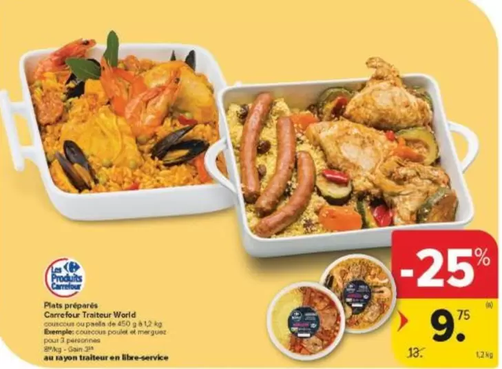 De - Plats préparés