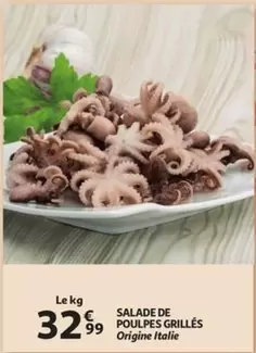 De - SALADE DE POULPES GRILLÉS