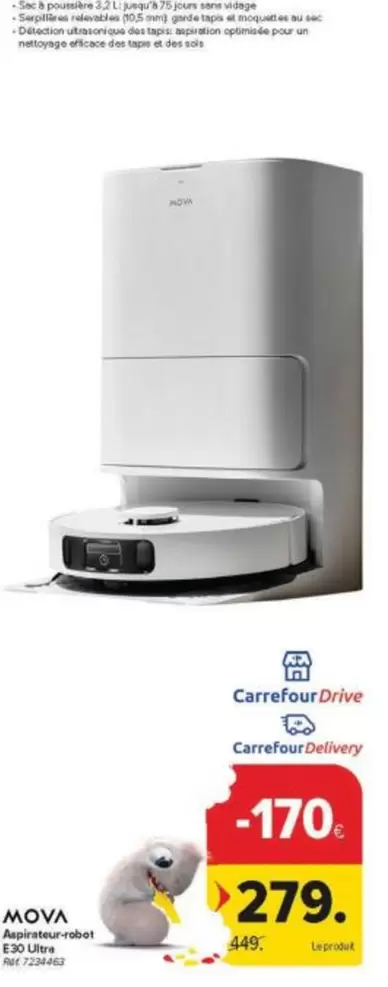 Drive - Aspirateur robot E30 Ultra