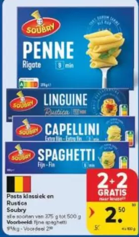 Extra - PENNE Rigatoni, LINGUINE Rustica, CAPELLINI  Fine, SPAGHETTI Fijn-Fijn