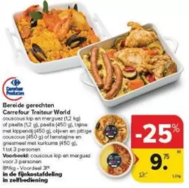 De - Bereide gerechten