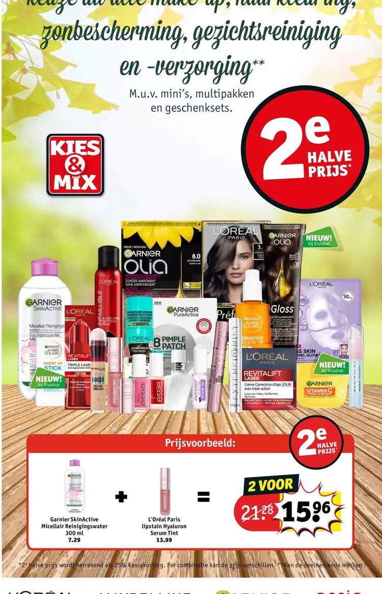 Mix - Make-up, gezichtsreiniging en -verzorging