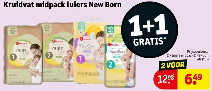 midpack luiers New Born