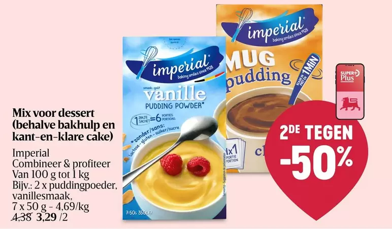 Mix -  voor dessert (behalve bakhulp en kant-en-klare cake)