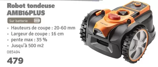 De - Robot tondeuse AMB16PLUS