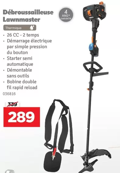 Débroussailleuse Lawnmaster