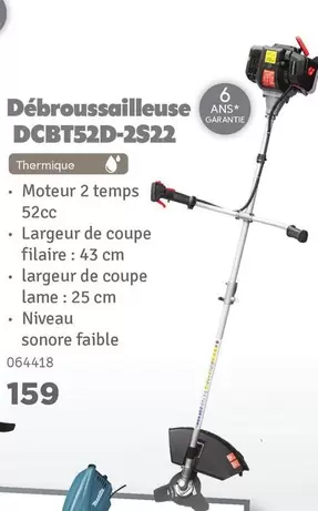 De - Débroussailleuse DCBT52D-2S22