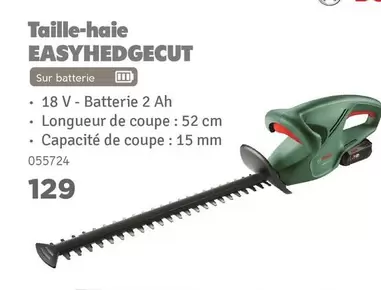 Bosch - Taille-haie EASYHEDGECUT 055724
