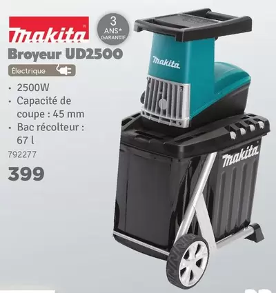 De - Broyeur UD2500