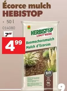Écorce mulch HEBISTOP 014080